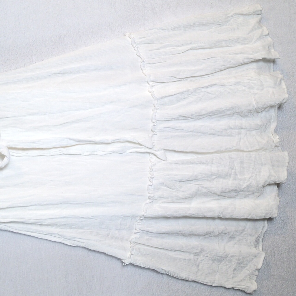 The Vanity Room Strapless White Dress - Picture 3 of 7